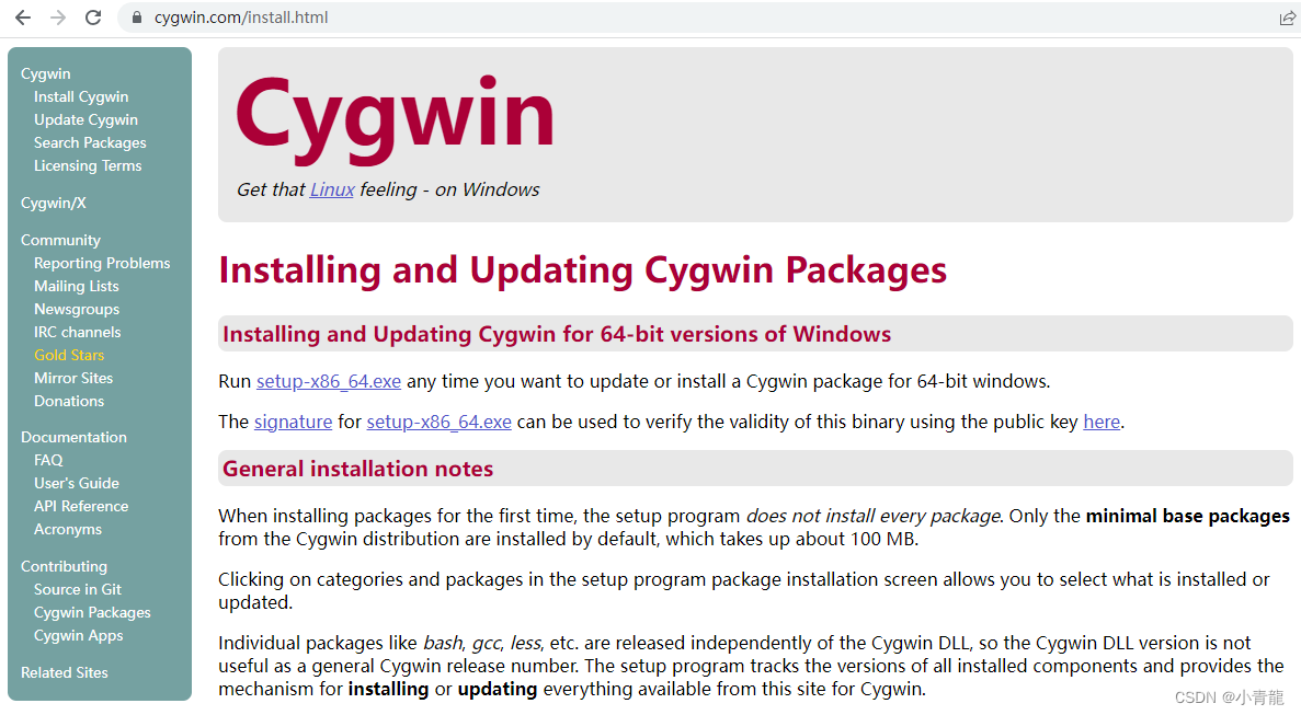 Cygwin