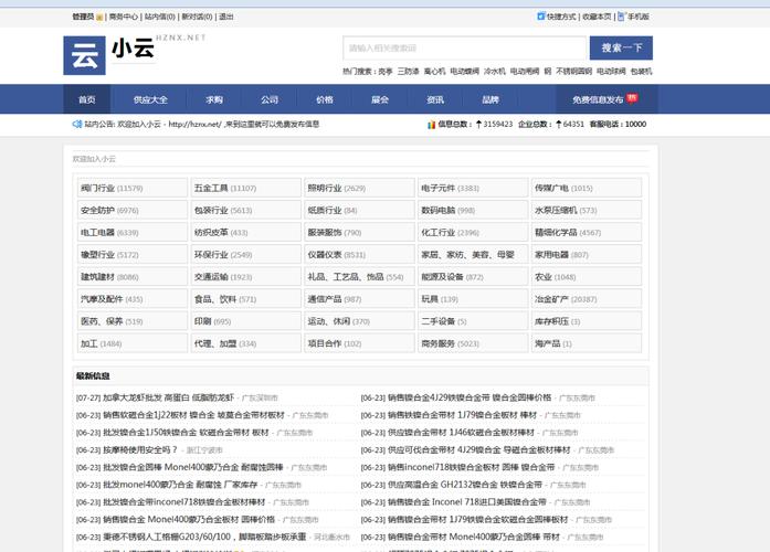 分类信息网站建设多少钱_查询指定分类信息